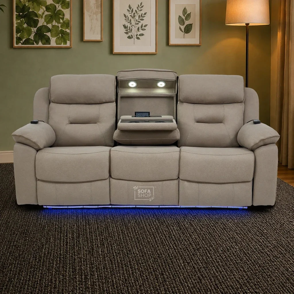 Fabric Recliner Sofas