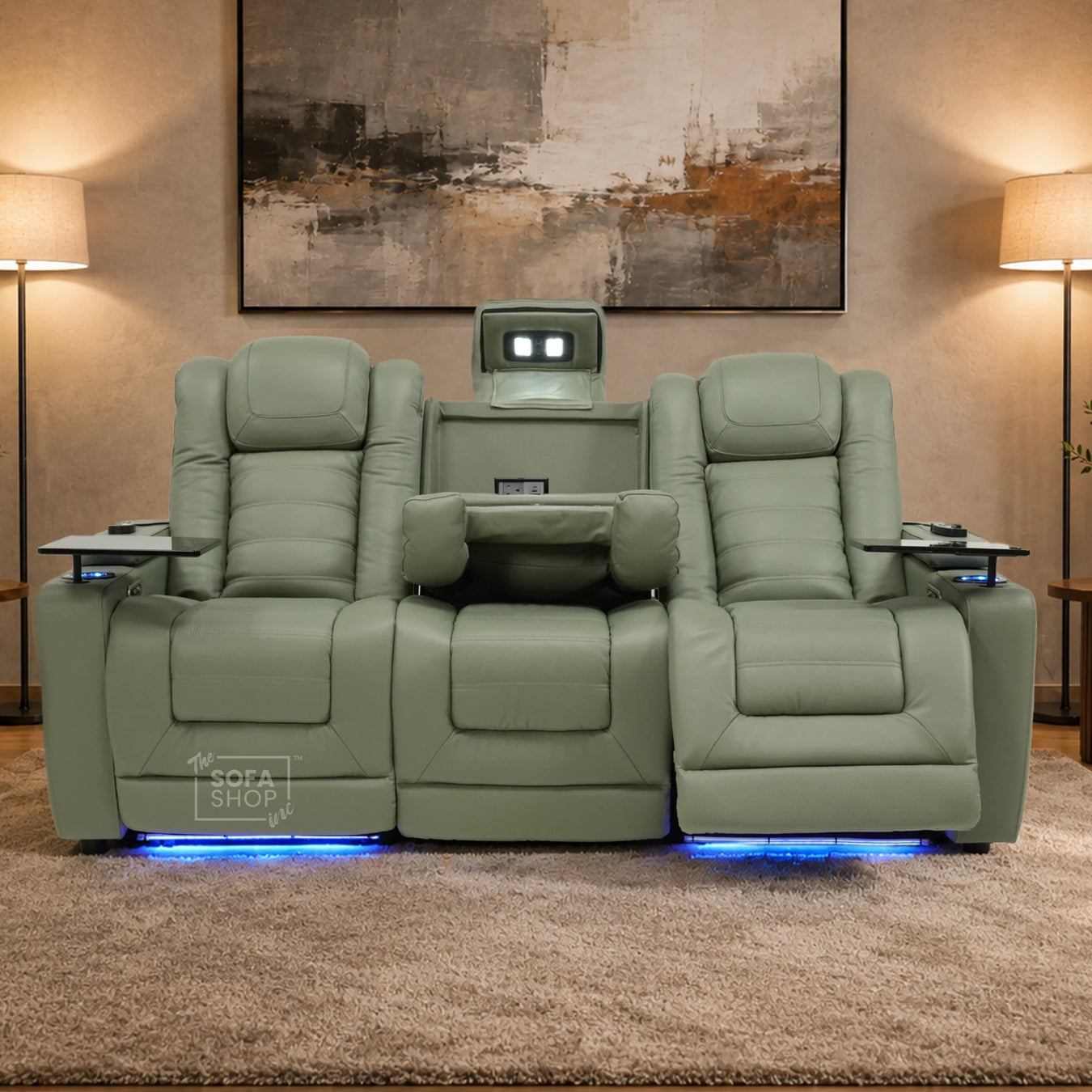 Green Recliner Sofas
