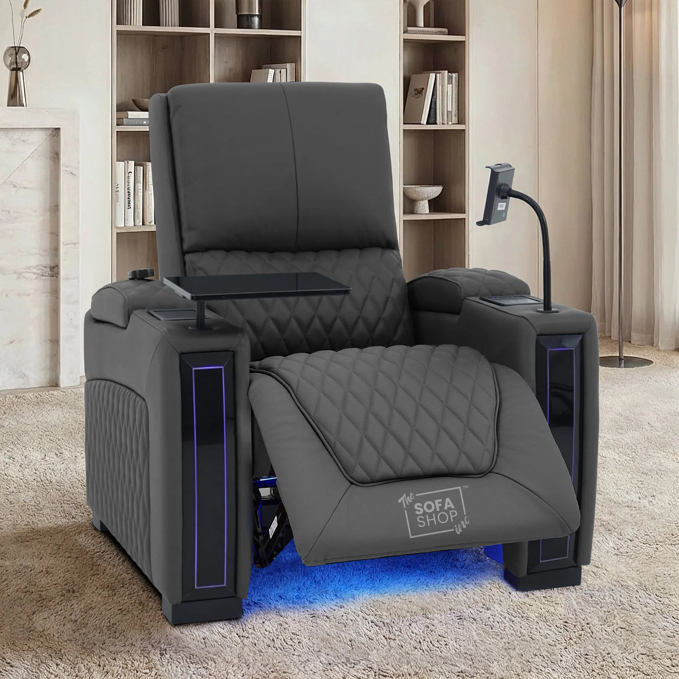 Dark Grey Recliner Chairs