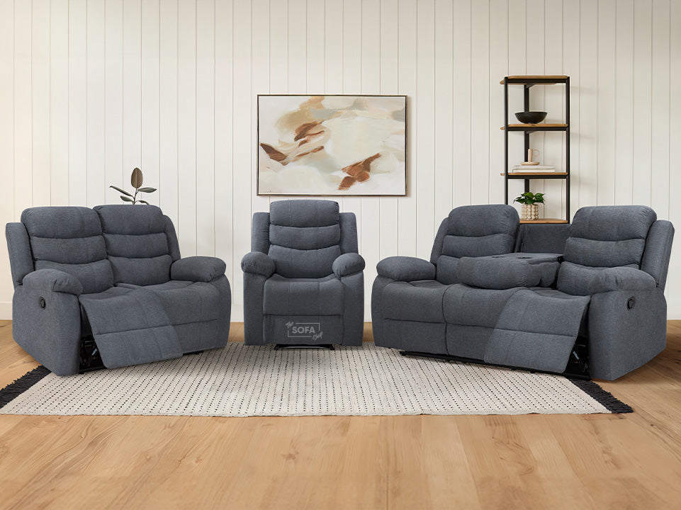 Fabric Recliner Sofa Sets