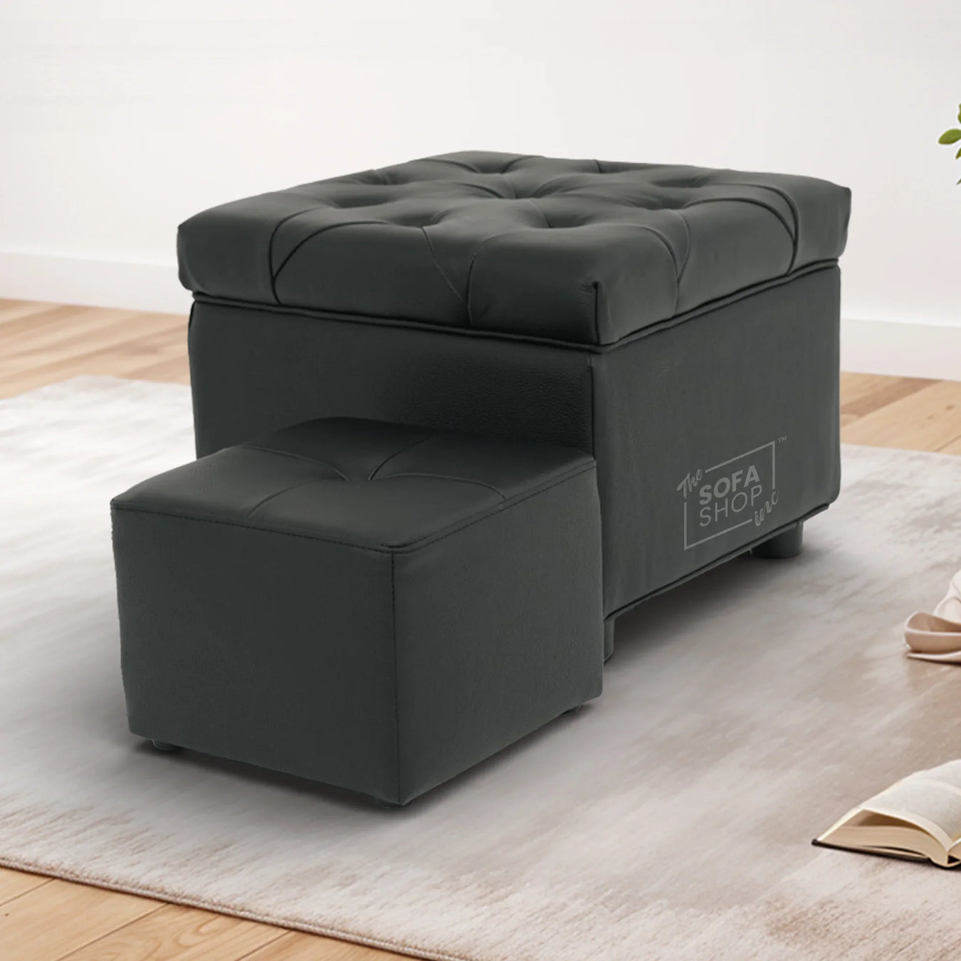 Recliner Storage Footstools