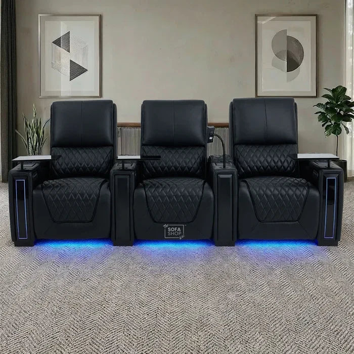 Black Recliner Sofas
