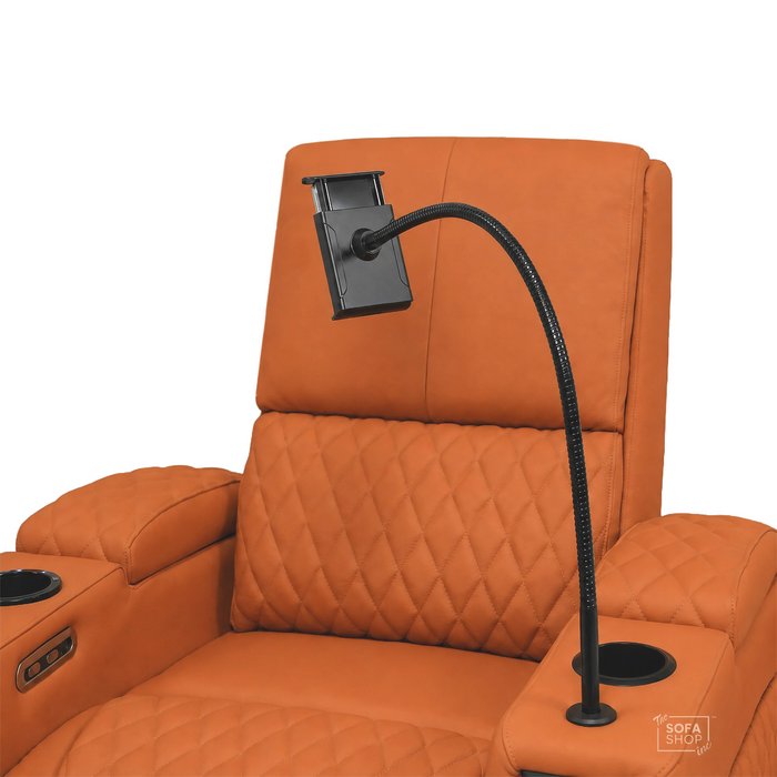 Long-Arm Wireless Phone & Tablet Holder for Power Grommet