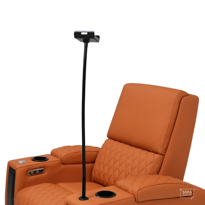 Long-Arm Wireless Phone & Tablet Holder for Power Grommet
