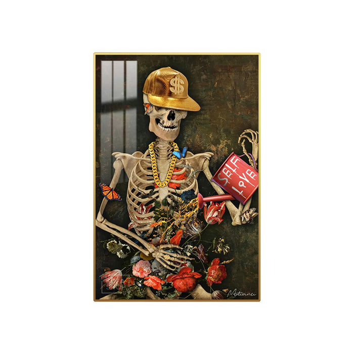 Beyond the Bones: Intriguing Skeleton Art for Your Walls