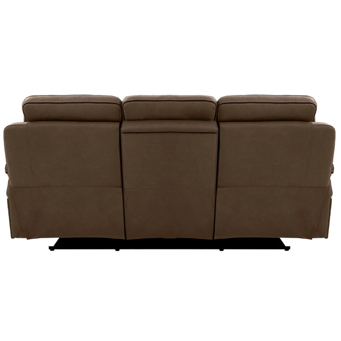 3 Seater Smart Tech Electric Recliner Cinema Sofa | Mocha Brown Fabric | Tuscany