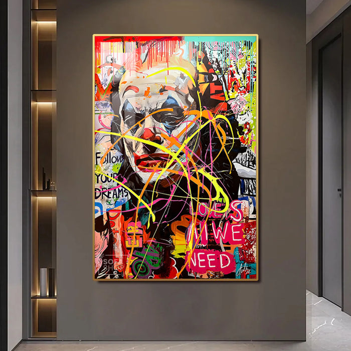 Joker Wall Art: A Perfect Statement for Bold Interiors