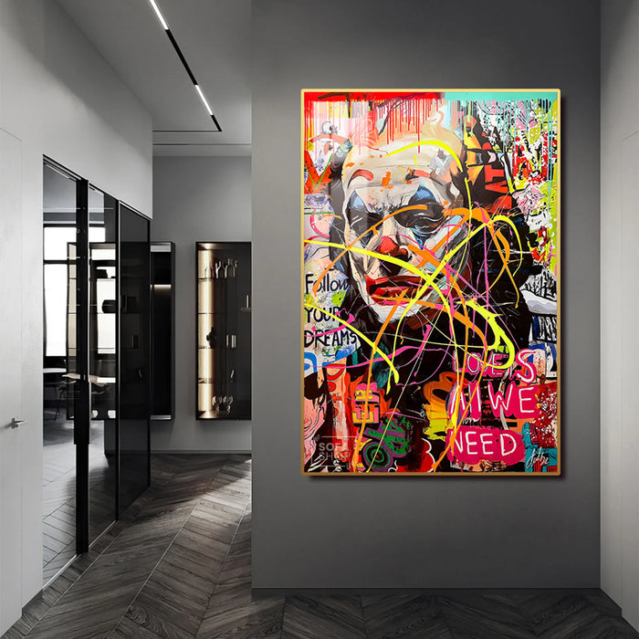 Joker Wall Art: A Perfect Statement for Bold Interiors