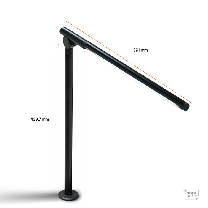 Adjustable LED Reading Lamp | Long | Black