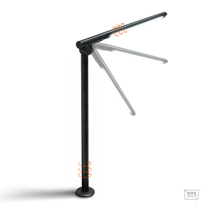 Adjustable LED Reading Lamp | Long | Black