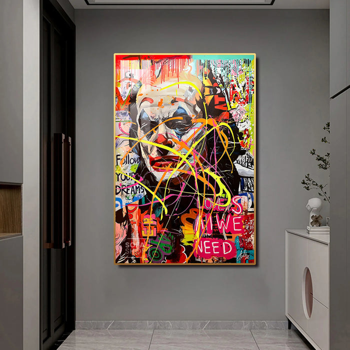 Joker Wall Art: A Perfect Statement for Bold Interiors