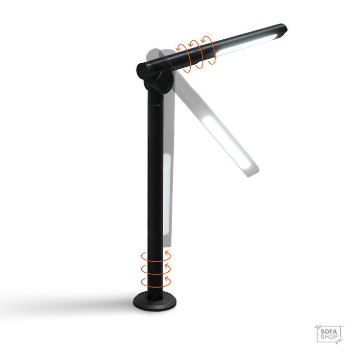 Short-Arm Reading Lamp for Power Grommet