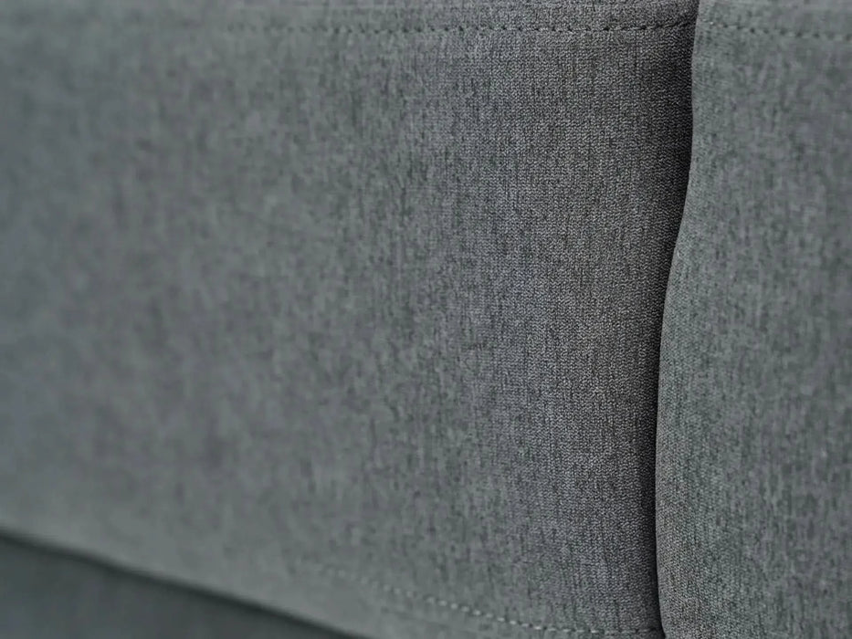2 Seater Grey Fabric Sofa – Stylish, Space-Saving & Ultra-Comfortable | Sophia - S41