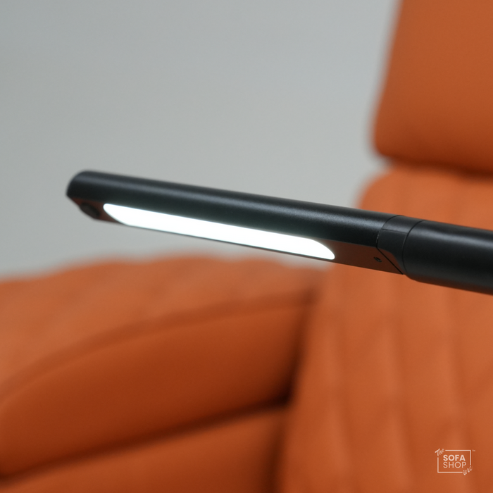 Short-Arm Reading Lamp for Power Grommet
