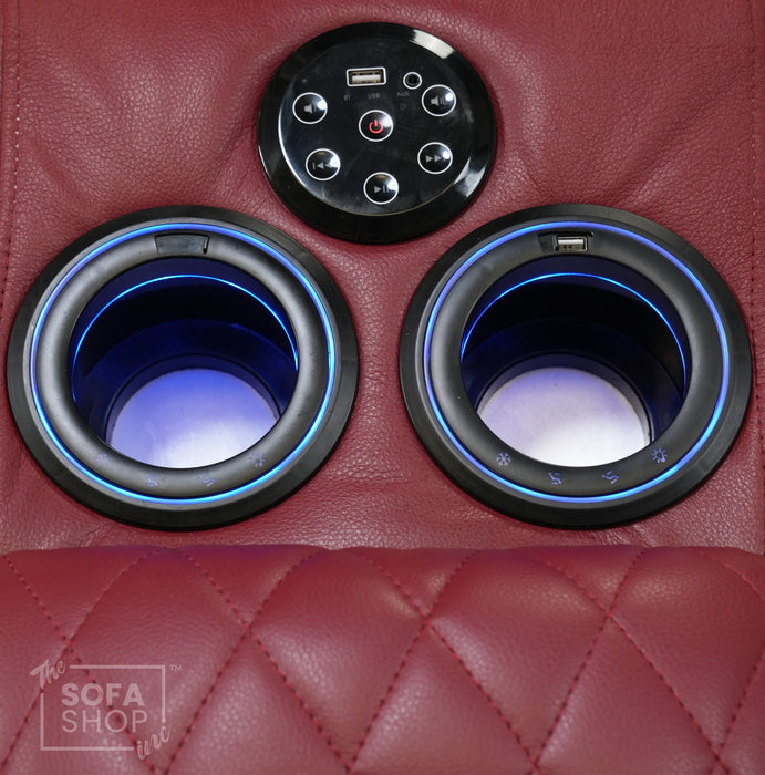 2 Seater Electric Smart Recliner | Console Damage & Missing Backrest | SS32 | Venice