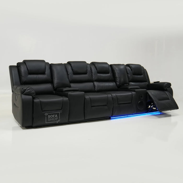 4 Seater Electric Recliner Sofa | Speakers & LED Lights Not Working | SS 07 | Vancouver
