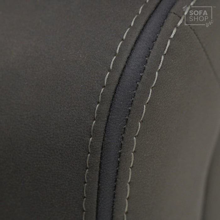 1 Seater Smart Tech Electric Recliner Cinema Chair | Grey Resilience Fabric | Sample | Vinsonova