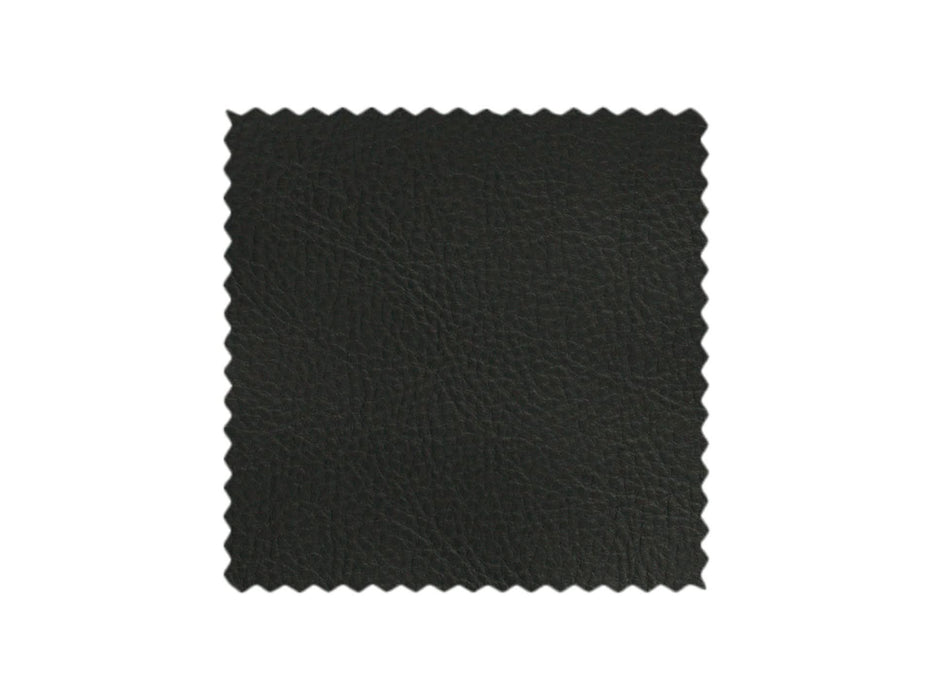 Assisi Black Real Leather Recliner