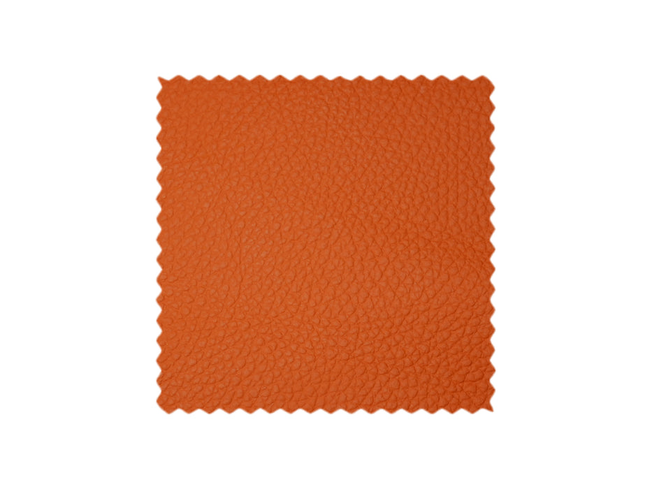 Turin Orange Real Leather Recliner