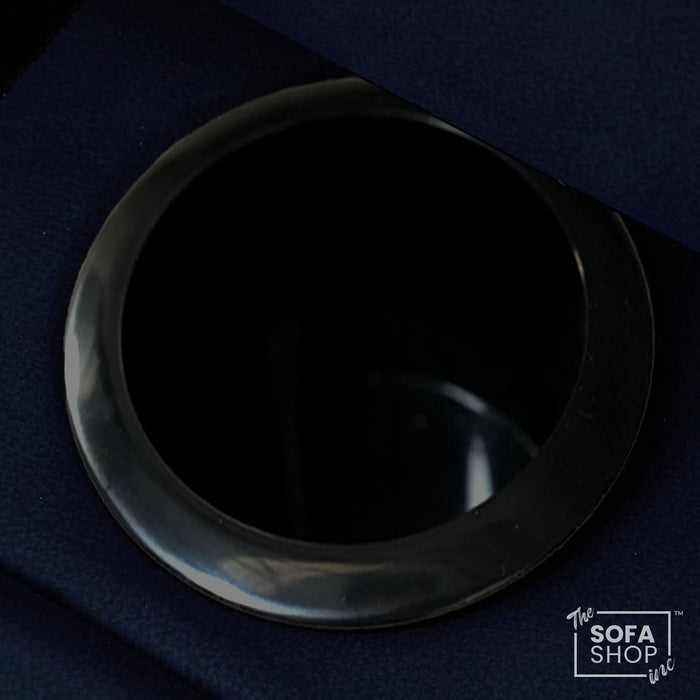 1 Seater Smart Tech Electric Recliner Cinema Chair | Blue Fabric | Tuscany